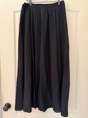 torrid Black Maxi Skirt with Elastic Waist